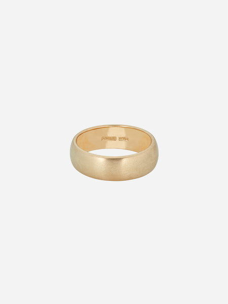 Bow Ring 7mm - Matte Finish
