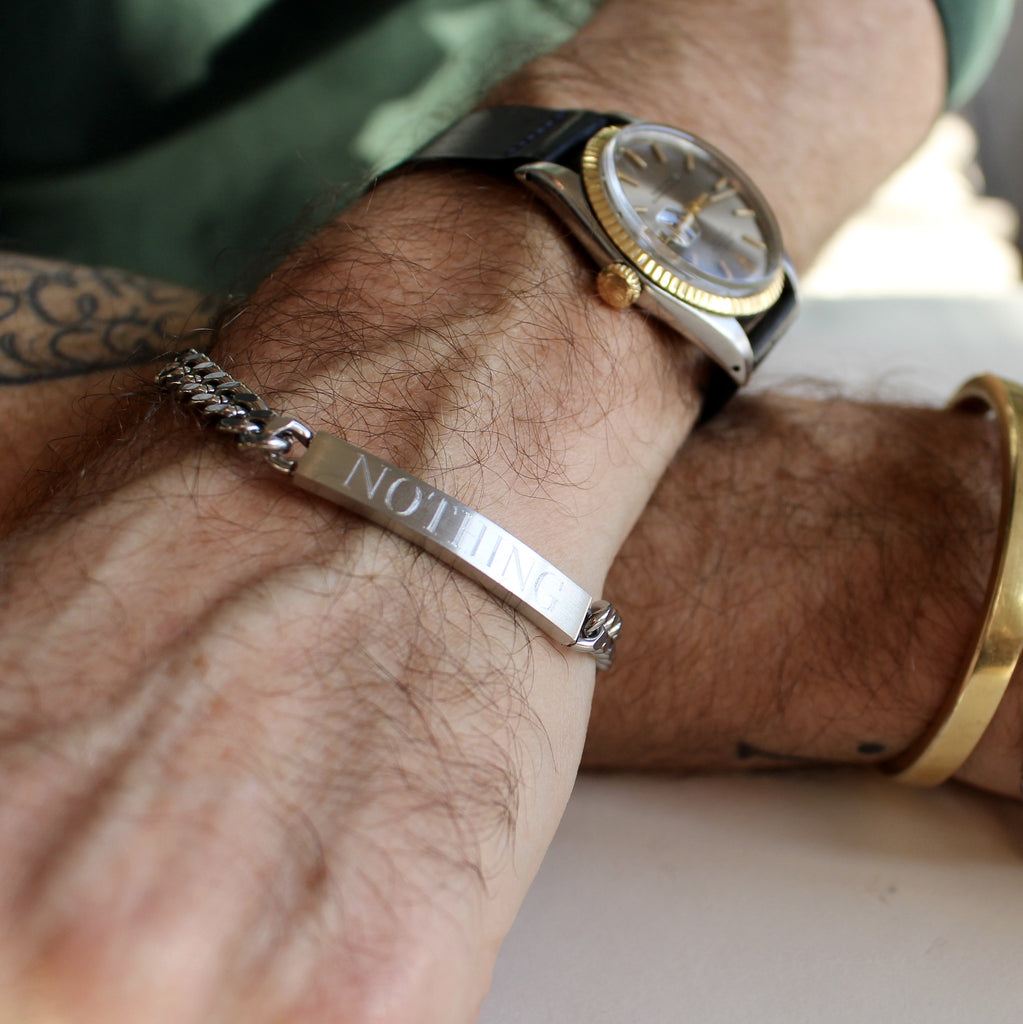 NOTHING ID BRACELET - THE ACADEMY NEW YORK
