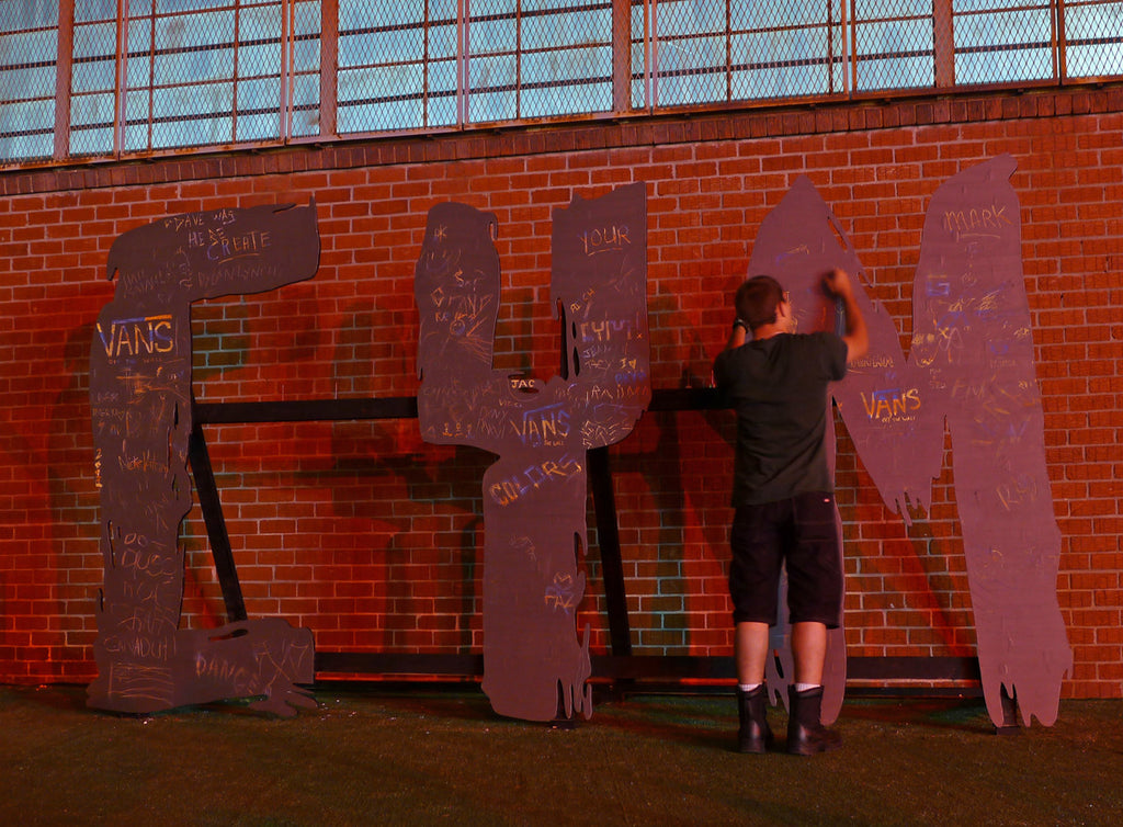 Vans "Create Your Mark" Installation