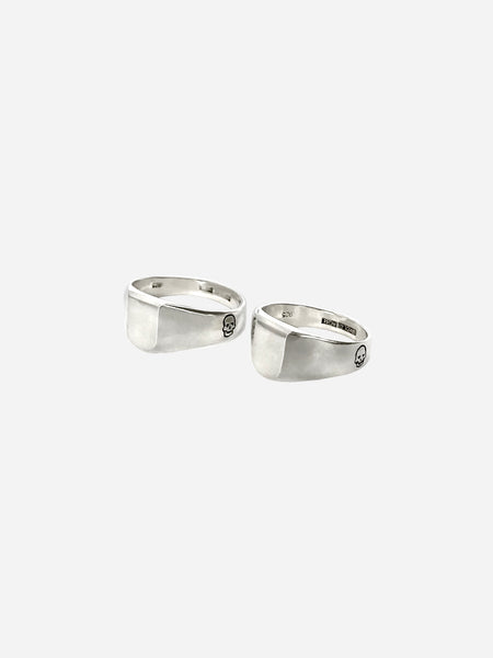 Inverted Skull Couple Rings