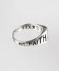Faith/Sweat Team Ring