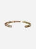 Engraved Handmade Brass Cuff