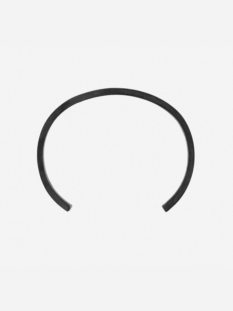 Bar Cuff Black Bracelet